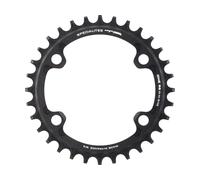 TA Plato ONE 96, 4 brazos, círculo de agujeros de 96 mm negro 36 dientes