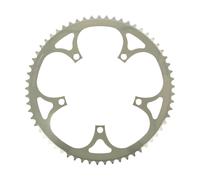 TA Plato Vento, Campagnolo 10 vel-, 5 brazos, ext., círc. aguj. de 135 mm gris 50 dientes