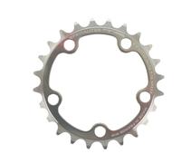 TA Plato Zelito, 5 brazos, interior, círculo de agujeros 74 mm gris 24 dientes