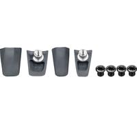 TA Set de tornillos de plato X110 para Ultegra 6800 negro one_size