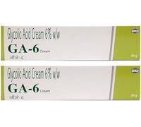 Ta-Ta Ga-6 - Crema de ácido glicólico al 6% para todo tipo de piel, 30 g (paquete de 2)