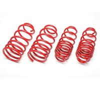 Ta technix Muelles para Bajar 40/40mm Ford Fiesta IV Ja Jb 98-00 Homologación