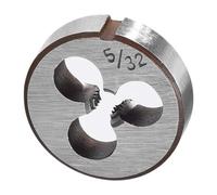 TA-VIGOR 1 troquel de rosca ajustable métrico BSW de 5/81.3 cm-32, herramienta de aleación de acero para mano derecha, troquel redondo para procesar, corregir o limpiar roscas externas (metal