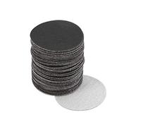 TA-VIGOR 50 discos de lijado en seco y húmedo de 50 mm, grano 240 de 2 pulgadas, papel de lija electrostático de carburo de silicio para plantar arena