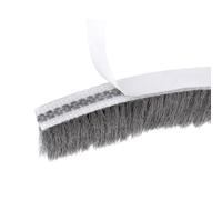 TA-VIGOR Burlete de fieltro adhesivo para puerta, 10 m de largo x 7 mm de ancho x 12 mm de alto, burlete de fieltro de alta densidad para puerta de ventana