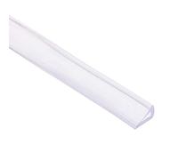 TA-VIGOR Junta de recorte, hoja protectora de borde de canal de PVC transparente, se adapta a bordes de 1 a 3 mm de longitud, 0.4 pulgadas de altura