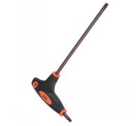 TA-VIGOR T27 Llave Torx antimanipulaciones con mango en T de doble extremo, acero S2