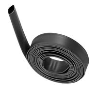 TA-VIGOR Tubo Termorretráctil 10mm con, Longitud 3 m, Relación 2:1, Aislante Eléctrico Impermeable para Reparaciones de Cables, Conectores, Manguito Negro