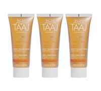 TAAJ | Deliciosa gelatina de ducha - ABHYANGA | Cuerpo | Limpia suavemente la piel | Piel suave, flexible y cómoda | Todo tipo de piel | Vegano y sin aceites esenciales | Juego de 3x200ml