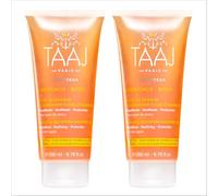 TAAJ | Gelatina de Ducha Gourmet de Flor de Azahar | Efecto reafirmante y revitalizante | Espuma delicada y fundente | Fabricado en Francia | Cruelty Free | Pack de 2 × 200 ml