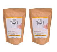 TAAJ | Sales de Baño del Himalaya | Desintoxica el cuerpo | Piel hidratada y satinada | Momento único de relajación en tu baño | Fabricado en Francia | Cruelty Free | Pack de 2 × 250 g