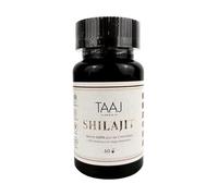 TAAJ | Shilajit en cápsulas | Puro del Himalaya, 100% natural | 70% de ácidos fúlvicos | + 85 minerales y oligoelementos | Antioxidante | Reduce el estrés y la fatiga | Cura de 30 días | 60 cápsulas