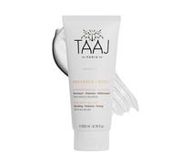 TAAJ | Tratamiento Regenerador de Karité - ABHYANGA | Tratamiento Nutritivo, Protector y Reafirmante para pieles secas | Aporta Confort y Flexibilidad | Protege de la Sequedad | Vegano | 200 ml