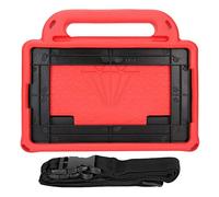 Tab A10.1 Protective Case (2019 Edition) SM T510 T515 Specific EVA Heavy Duty Shockproof Protective Case Eco Friendly Material Three Proof with Adjustable Shoulder Strap (Rojo)