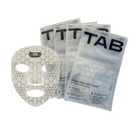 TAB SilverFusion Nano-Current Device - Set de activadores tonificantes y mascarilla en lámina, dispositivo tonificante recargable con juego de mascarillas de plata infundidas, mascarillas hidratantes