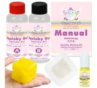 Taba Squishy Maker Squeeze Cheese Cube - Juego de moldes de Gel de Silicona