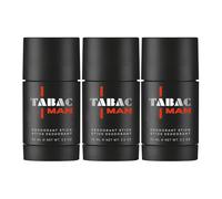Tabac® Man | Value pack: Desodorante en barra - fragancia potente y masculina con un aura intensamente especiada | 3 desodorantes en barra de 75 g