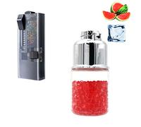 Tabaco Mentolado Diy Explosión Perlas Bola Cápsula Aromática Cápsulas, Cigarrillo Clic Filtro Carta Aroma Tubos Cigarrillos Sabores Mentol Filtros, Cápsulas Aromáticas（500 Piezas Burst Beads y 1 Pc）