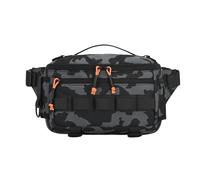 TABAGFKFNV Bolsa de Cintura for el Pecho de Pesca, Bolsas tácticas for Viajes al Aire Libre, señuelos Deportivos, Caza, Camping, Senderismo, Ciclismo(Camouflage Gray)