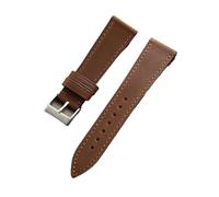 TABAGFKFNV Correa de cuero genuino vintage de liberación rápida, unisex, resistente al sudor, 18 mm, 19 mm, 20 mm, 21 mm y 22 mm.(Dark brown,22mm)