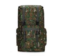 TABAGFKFNV Mochila al aire libre 120L de gran capacidad bolsa de senderismo ocio Camping turismo equipaje mochilas(Forest camouflage)