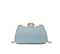 TABAGFKFNV Vintage Chain Women's Dinner Party Clutch Purse Adjustable Shoulder Strap Underarm Formal Handbag(Green)