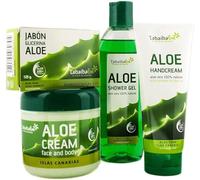 TABAIBA Cosmética Natural Aloe Vera, Neceser Viaje Set Baño y Cuidado personal