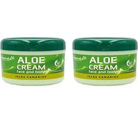 TABAIBALOE Crema Aloe Vera Crema Facial y Corporal Aloe Vera, 300 ml X 2 Unidades, 600 Mililitross