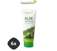 Tabaibaloe Crema de Manos Aloe Vera Canarias Pack 6x 100ml Hidratante Nutritiva