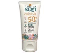 Tabaibasun Crema Facial con Protección Solar SPF 50+, Aloe Vera de Canarias, Coco y Vitamina E, Hidratante para Uso Diario, 50 ml