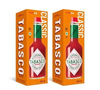 TABASCO® Original Red Pepper Sauce 2 x 350ml es la opción más barata! - elaborada sólo con tres ingredientes 100% naturales - 3 años de maduración salsa de chile picante - botella de cristal