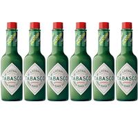 Tabasco Salsa caliente verde Jalapeño 57 ml - Pack de 6