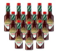 TABASCO® Salsa Chipotle 12 × 60 ml - Salsa de chile chipotle ahumado, sabor intenso y equilibrado, ideal para barbacoas, marinados y cocina picante