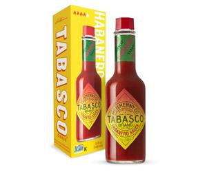 Tabasco - Salsa de chile habanero - 148ml/ 0,148 litro - Salsa de chile picante - Perfecta para dar un toque picante a cualquier comida - No contiene conservantes artificiales