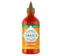 TABASCO Salsa Picante - Salsa picante vibrante y suave, botella fácil de exprimir, estilo mexicano más espeso con auténticos pimientos, ajo y especias, 256ml (pack de 1)