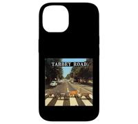Tabby Road: Cool Tabby Cats Crossing Carcasa para iPhone 14