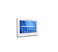 TABcare Caja de seguridad antirrobo para tablet Samsung de 9,7 pulgadas con kit de montaje en pared (blanco, TAB S2 9,7)