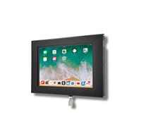 TABcare Funda de metal de seguridad con bloqueo para Apple iPad Air de 11 pulgadas 2024 6ª generación. Para quiosco, POS, tienda, pantalla de exhibición (negro, iPad Air 11 2024)