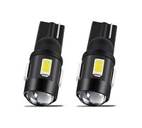 TABEN 194 W5W Bombilla LED 175 168 2825 T10 Wedge Lente de proyector Interior del coche Marcador lateral Mapa de luces Domo Puerta del maletero Luces de cortesía 6000K Blanco 12V 1.2W (2pcs)