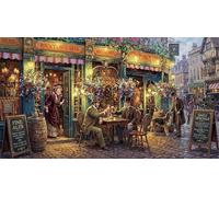 Taberna de la Era Victoriana Puzzle 1000 Piezas Adultos Y Niños,Rompecabezas,Premium,14 Años+,Deco Pared,Regalo Ideal,Anti-estrés,Relax,Desafío,Reto,Cartón,Educativo 70x50cm