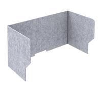 Tabique de mesa - Pantalla de escritorio de exámenes para aulas. Pantalla separadora de escritorio independiente, estructura plegable para crear un entorno enfocado, adecuado para estudiar, examinar