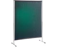 Tabique de protección para soldadores BASIC, móvil A x H 1400 x 2000 mm, con norma ISO
