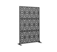 Tabique kilsturd acero galvanizado 180x120x40 cm - antracita gris [casa.pro]
