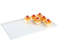 APS 83401 GN 1/1 bandeja PURE, 53 x 32,5 cm, altura 3 cm, melamina, blanco