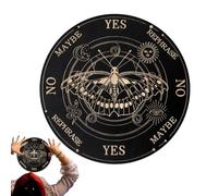 Tabla colgante para adivinación, placas de adivinación de madera, tablero de mensajes con letras - Ouija juego de mesa adivinación para principiantes y amigos