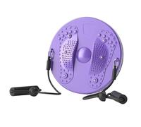 Tabla Core Ab Twister Tabla giratoria de cintura 28 cm for masajear la y los pies. Disco giratorio for fortalecer músculos abdominales adelgazar(Purple)