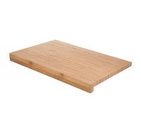 Tabla Cortar Cocina Fabricada En Madera De Bambu 100% Con Borde 46x30,5 cm.Tabla Cortar,Carne Pescado,Verduras,Frutas,Alimentos