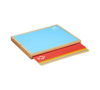 Tabla cortar de bambú, Tabla de cortar cocina con 6 láminas, Tabla de corte
