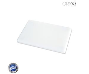 Tabla cortar polietileno 30x20x1,5 cm. color blanco