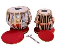 Tabla DAGGA Set ~ DUGGA Brass ~ Wood ~ Indian Drum Bag ~ Hammer ~ KHITTI